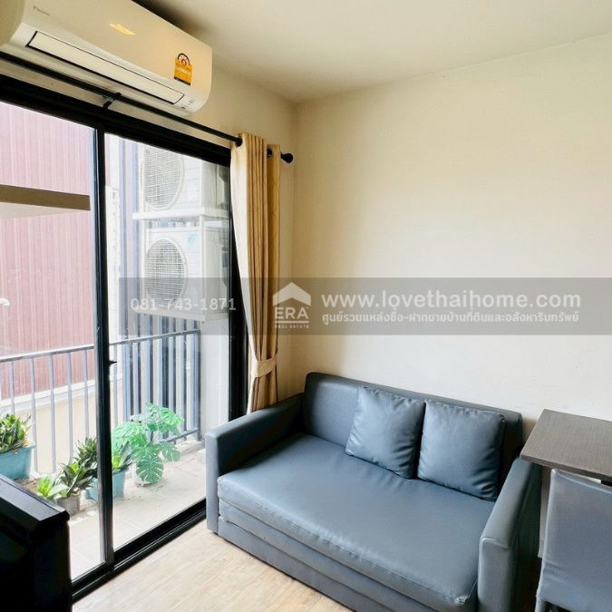 รูป ให้เช่า H2 Metal คอนโดมิเนียม รามอินทรา 21 ห้องมุม พื้นที่34 ตรม. ขนาด2นอนพร้อมอยู่ ใกล้รถไฟฟ้า - รูปที่ 6/8