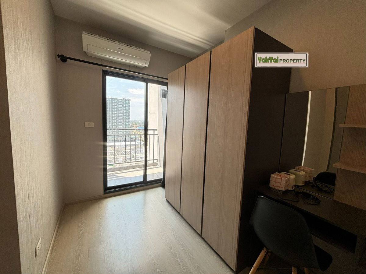 picture IDEO S115 for rent 🎉 Next to BTS Pu Chao 🚈 Price 11,000 baht/month | Fully furnished + complete electrical appliances, ready to move in - 3/9