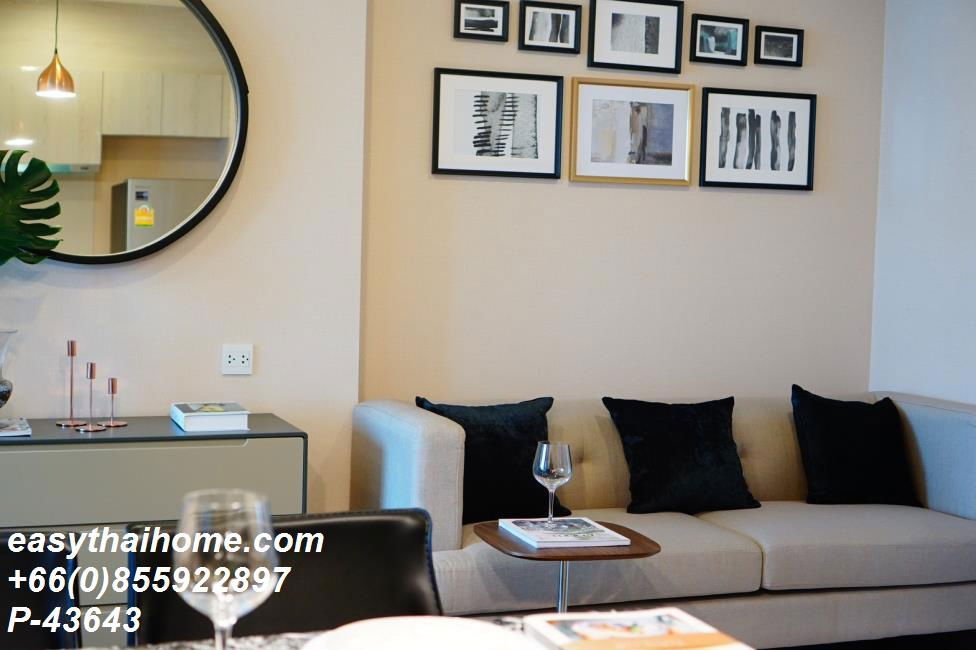 รูป P-43643 ให้เช่า คอนโด ไลฟ์ อโศก Thanon Asok - Din Daeng, Bang Kapi, Huai Khwang, Bangkok พร้อมอยู่ ราคาถูก Line Id @easythaihome 085-592-2897  - รูปที่ 7/9