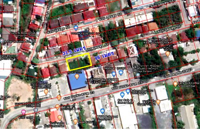 ที่ดิน ทรู ดิจิทัล พาร์ค : ที่ดินเปล่าหน้ายาวเหมาะสำหรับปลูกบ้านหรือโฮมออฟฟิศ