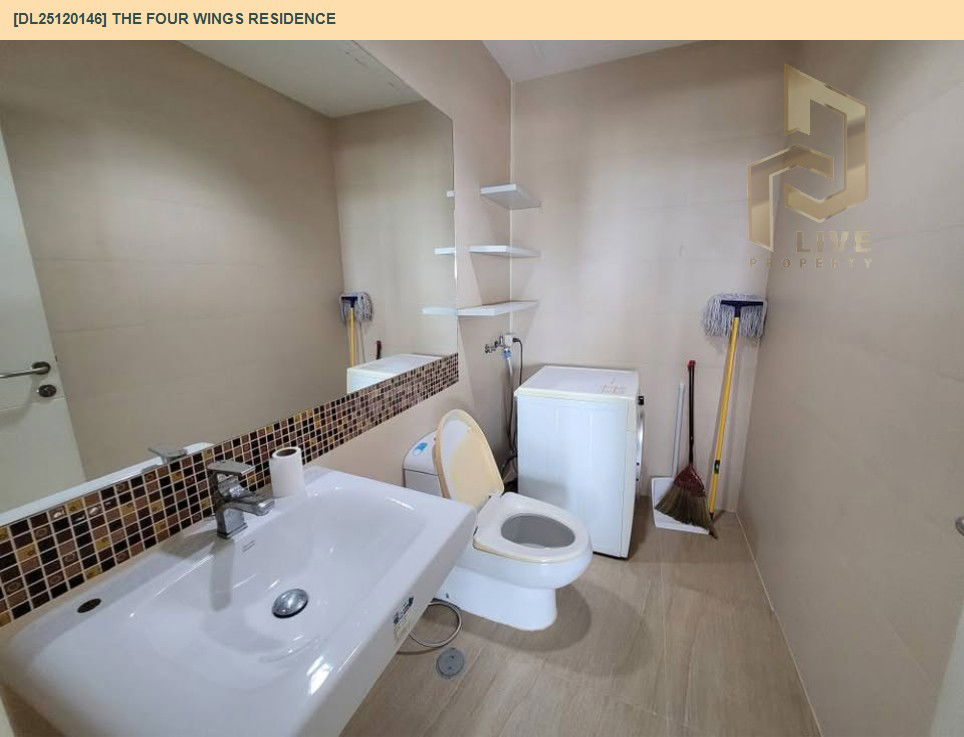 picture DL25120146 Condo for sale, The Four Wings Residence near ARL Ban Thap Chang, ready to move in, call urgently 0638692663 LineID @655ebbvc - 9/11