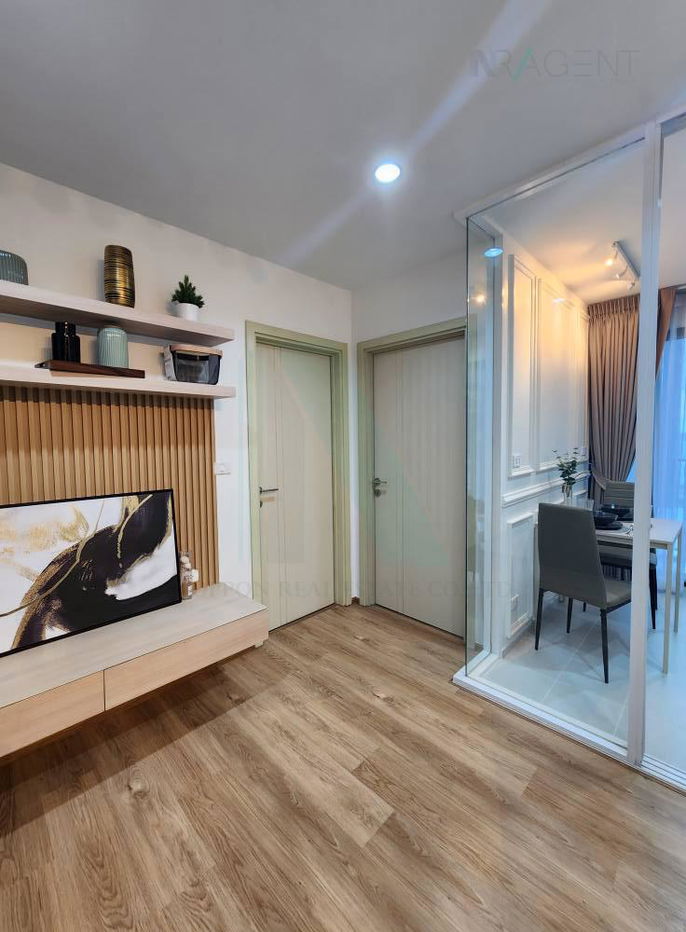 รูป 📌 ขายคอนโด เดอะ เบส พระราม 9 - รามคำแหง อาคาร 1 ชั้น 12 1 ห้องนอน ขนาด 29 ตรม ใกล้ เดอะมอลล์รามคำแหง - รูปที่ 3/8