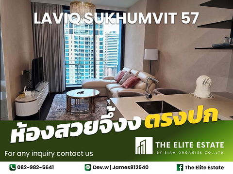🔑✨ Exclusive Offer – Fully Furnished Condo at Laviq Sukhumvit 57