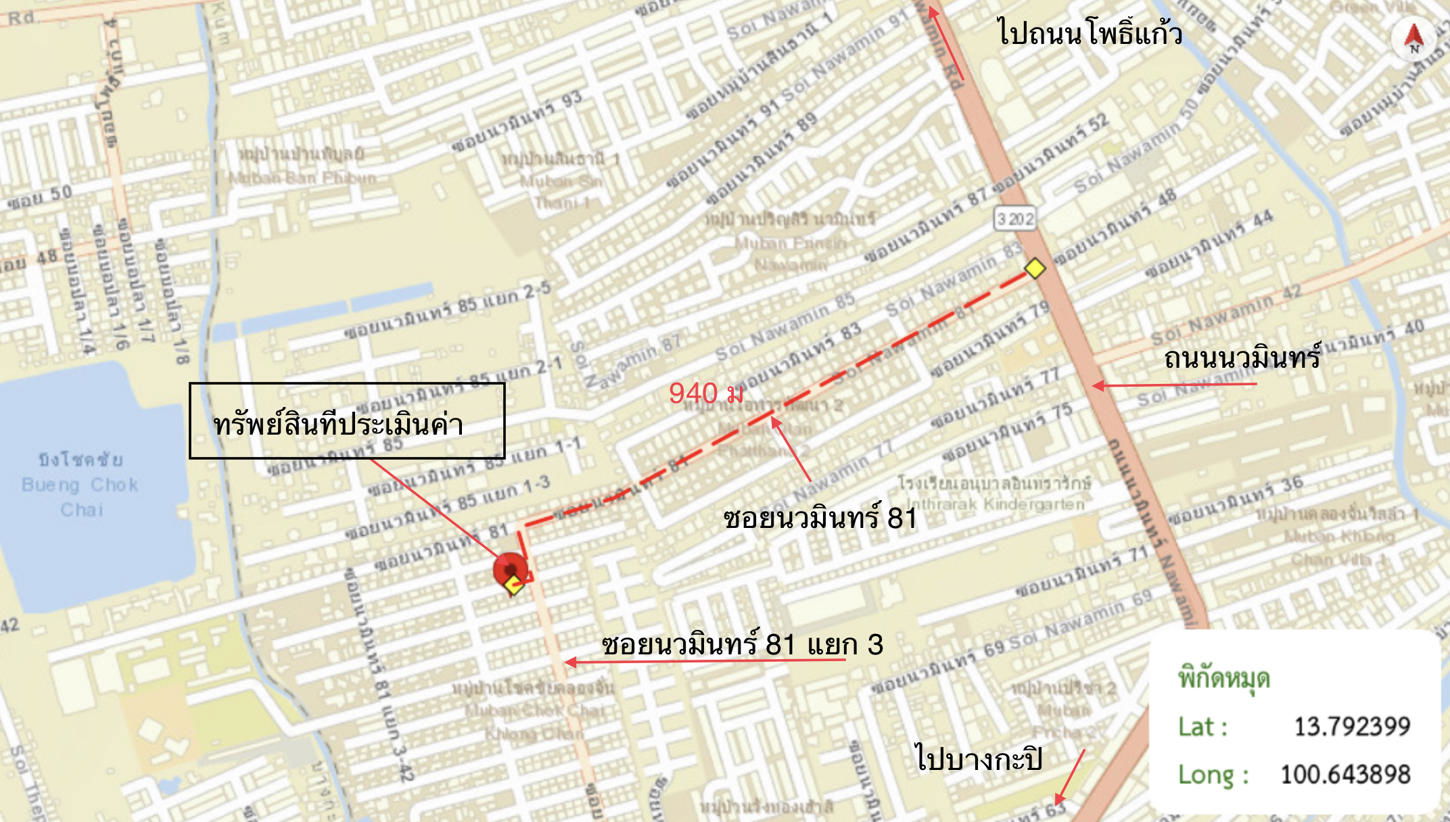 รูป บ้านเดี่ยว สำหรับขาย โชคชัยคลองจั่น คลองกุ่ม เขตบางกะปิ กรุงเทพมหานคร - รูปที่ 15/16