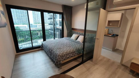🎉 For Rent Condo THE POLITAN RIVE Building 1, Floor 11,1 bed room, Room size 30 sqm