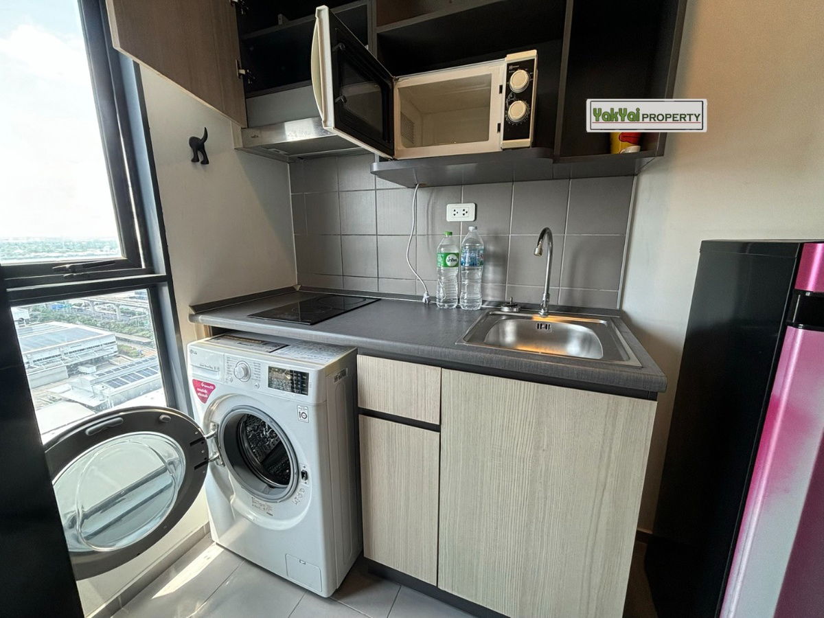 picture IDEO S115 for rent 🎉 Next to BTS Pu Chao 🚈 Price 11,000 baht/month | Fully furnished + complete electrical appliances, ready to move in - 7/9
