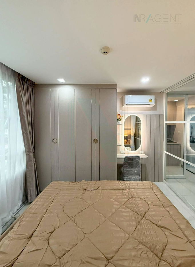 รูป ให้เช่าคอนโด อิลีเม้นท์ ศรีนครินทร์ อาคาร 2 ชั้น 2 1 ห้องนอน ขนาด 37.00 ตรม ใกล้ ตลาดรถไฟศรีนครินทร์ - รูปที่ 8/8