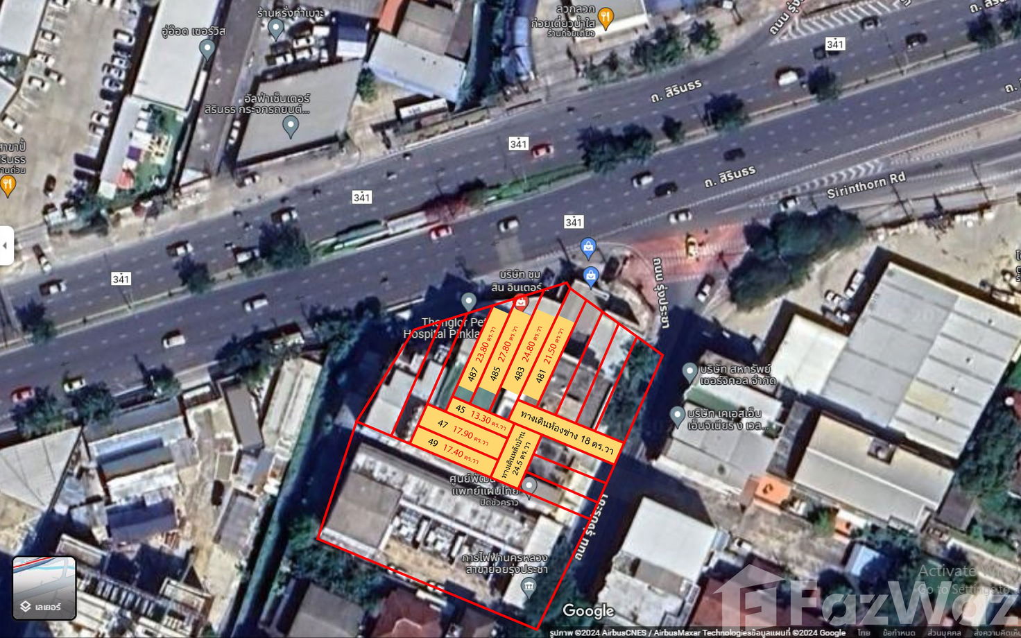 รูป ทาวน์เฮ้าส์ให้เช่า 10 ห้องนอน ใน บางบำหรุ, กรุงเทพมหานคร 1403076 - รูปที่ 14/15