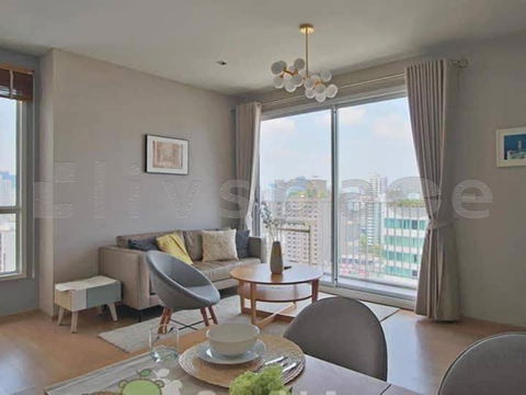 ▚ LD259ツ สำหรับเช่า HQ Thonglor 1 Bed 58 ตร.ม. ห้องมุม!! ⭐ รีโนเวทใหม่ ราคาดีที่สุด 46k! (ปกติ 50K++) 