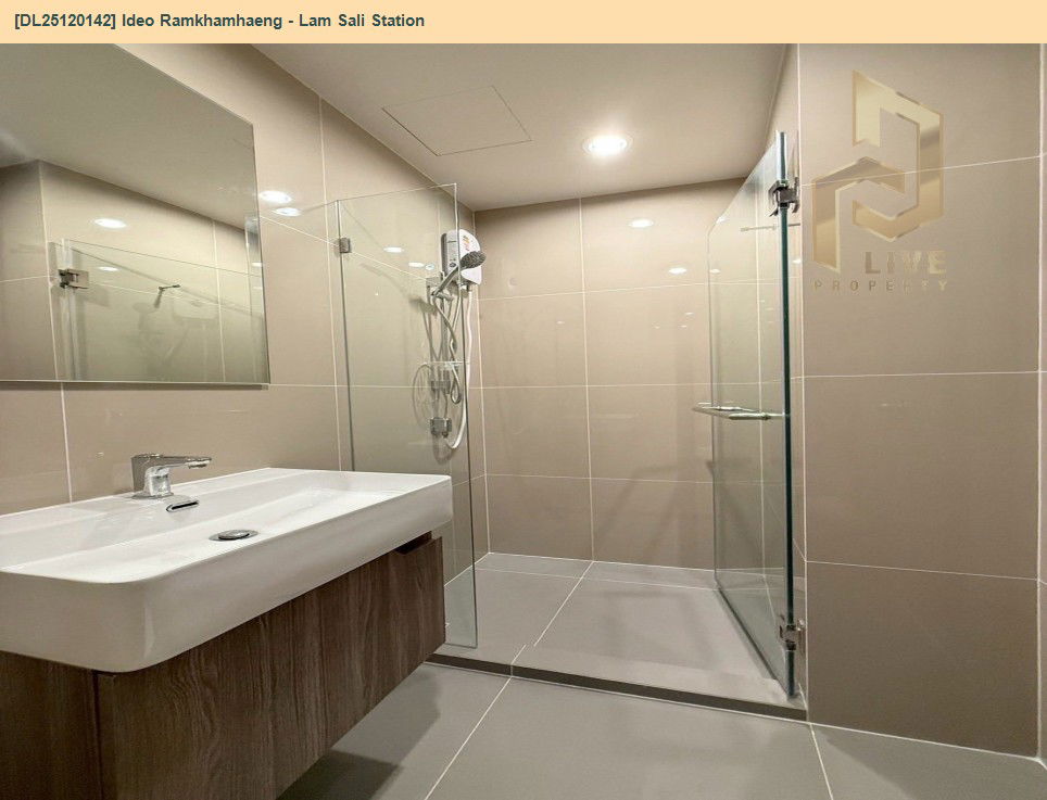 picture DL25120142 Condo for rent, Ideo Ramkhamhaeng - Lam Sali Station near ARL Hua Mak, ready to move in, call urgently 0638692663 LineID @534wlwof - 7/10
