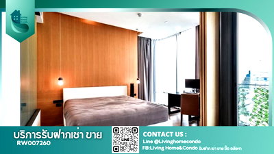 Condos for rent Sathorn Thani Tower : ✨For rent, Ashton Silom, luxury condo near BTS Chong Nonsi.
