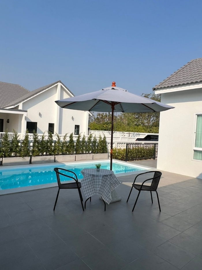 รูป ให้เช่าบ้าน Pool Villa ชั้นเดียว 3 ห้องนอน 2 ห้องน้ำ 1 ห้องรับแขก 1 ห้องครัว   - รูปที่ 3/11