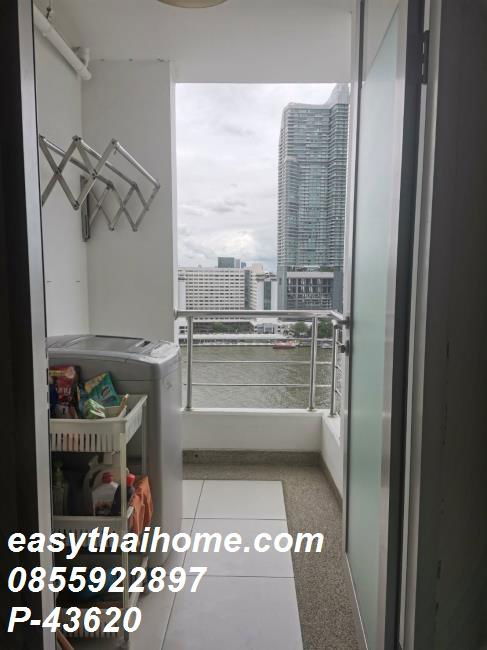 picture P-43620 Condo for rent Supalai River Place fully furnished (Confirm again when visit).  - 6/24