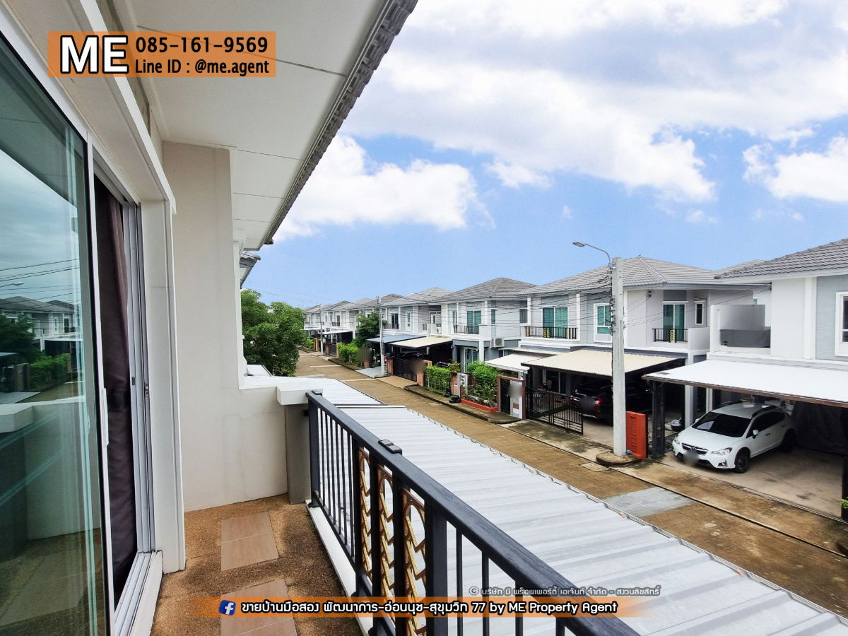 picture For Sale Single House Passorn Prestige Luxe Pattanakarn 44 near Airport Link Ramkhamhaeng, call 064-954-9619 (BD18-45) - 9/24