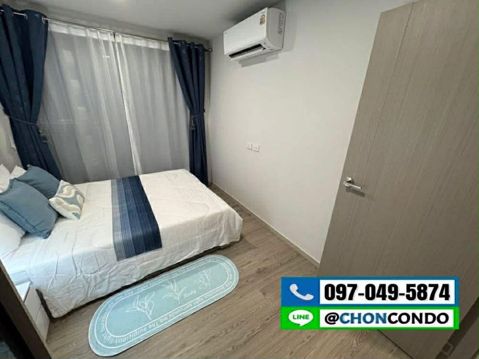 รูป Kave Coco บางแสน ชั้น5  ---------ห้องใหม่+ตกแต่งสวย--------Tel 097-049-5874 (Line: @choncondo มี@ด้วย) - รูปที่ 7/22