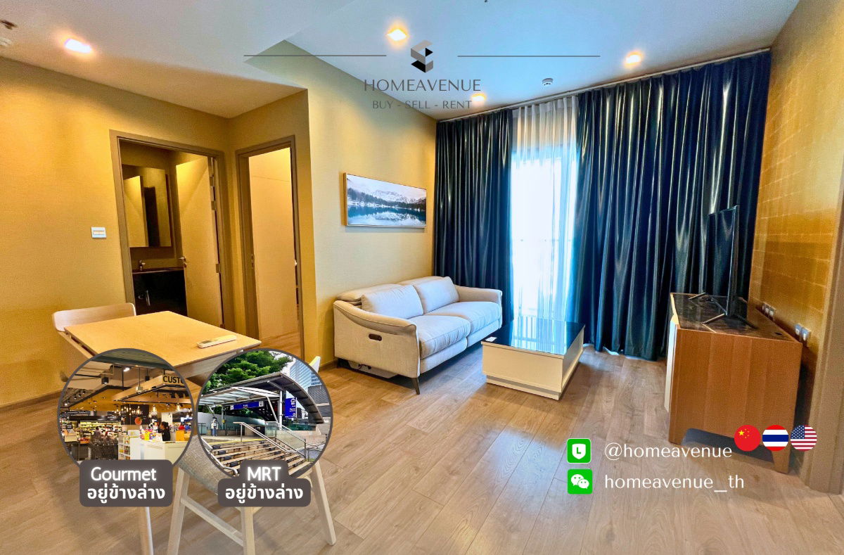 รูป 🏠ห้องไฮไลต์เสัปดาห์นี้ 🌟 ราคาดีสุดในตลาดเลย! 🔥 2-Beds 55 ตร.ม.‼️ราคาดีกว่าตลาด!🚇ใกล้ MRT💥เข้าอยู่ได้เลย📲Line: @homeavenue⭐HA-4803 - รูปที่ 1/9