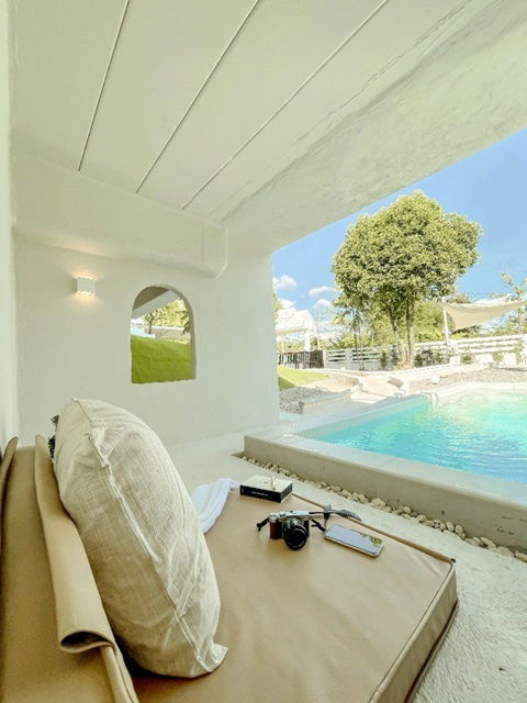 รูป แยกหนองจ๊อม สันทราย ตกแต่งพร้อมอยู่ เช่าบ้านพักพูลวิลล่า2 ชั้น พร้อมสระว่ายน้ำส่วนตัว149 ตร.วา. รร.บ้านศรีบุญเรือง 1.3 กม. - รูปที่ 8/8