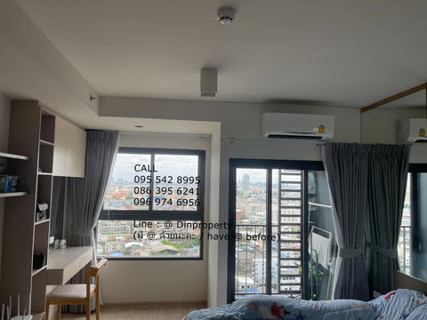  เช่า ไอดิโอ สาทร - วงเวียนใหญ่ สตูดิโอ  ใกล้ BTS วงเวียนใหญ่