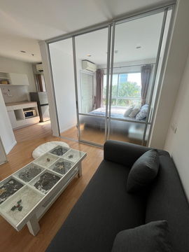 Lumpini Place Srinakarin - Hua Mak Station, 26 sq m, fully furnished, 10,000 baht