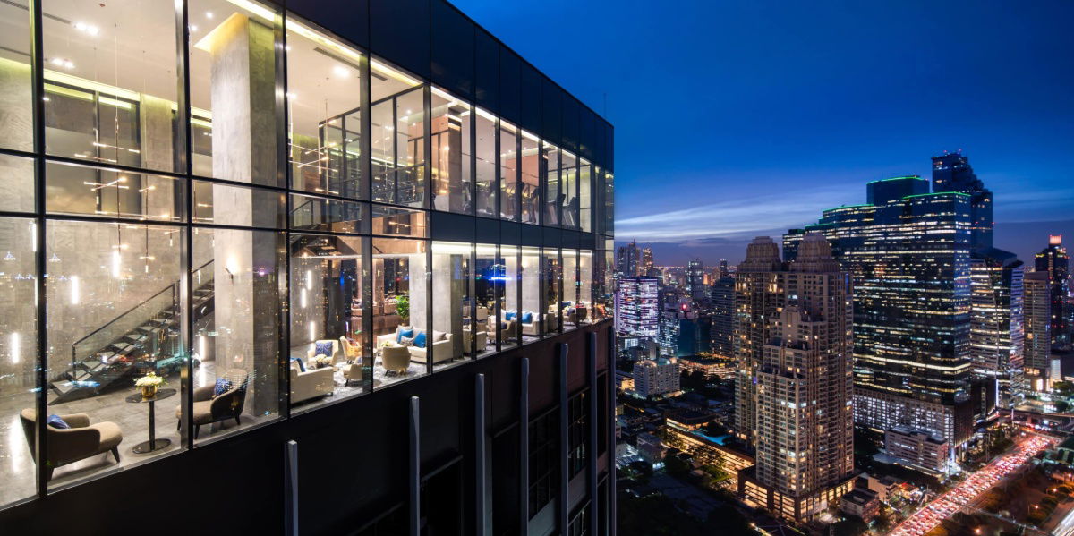 picture Duplex 1 Bed 1 Work Room 1 Living Room Nice Room Close to BTS Chong Nonsi 600 m. at Knightsbridge Prime Sathorn Condo / For Sale - 4/8