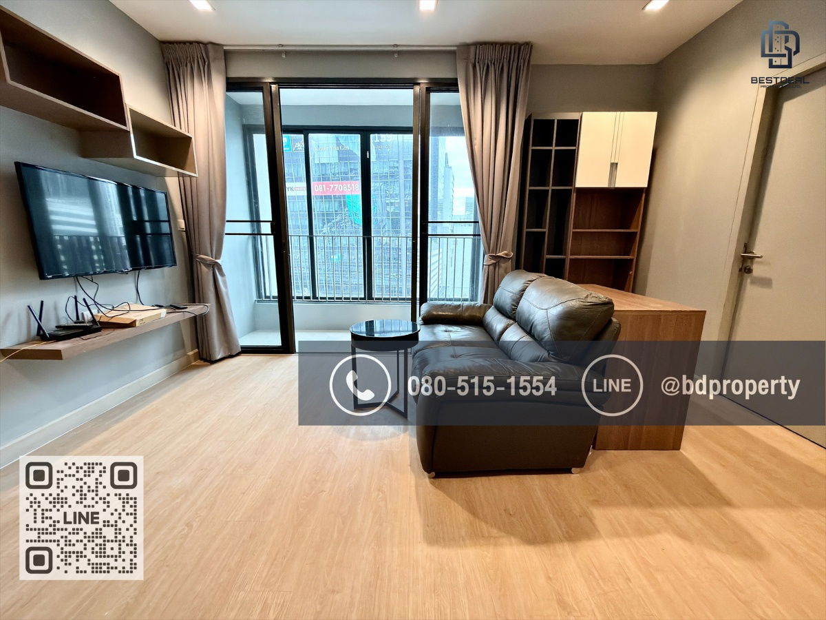 picture BESTDEAL FOR RENT CONDO“Ideo Mobi Rama 9” 2 bedroom Rental 23,000 THB /monthNear Phraram Kao 9 MRT Station 80 meters - 10/17