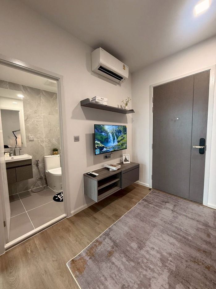 picture For rent 📍 Modiz Rhyme Ramkhamhaeng 📍 Fully furnished and equipped, near MRT Ramkhamhaeng - 4/9