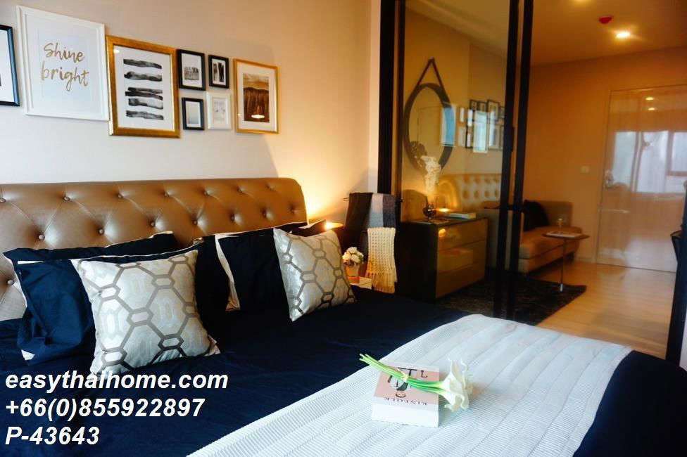 รูป P-43643 ให้เช่า คอนโด ไลฟ์ อโศก Thanon Asok - Din Daeng, Bang Kapi, Huai Khwang, Bangkok พร้อมอยู่ ราคาถูก Line Id @easythaihome 085-592-2897  - รูปที่ 9/9