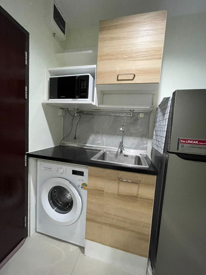 รูป ให้เช่าห้องคอนโดอัสสกาญจน์ เพลส ศรีนครินทร์ ขนาด 23 ตร.ม. ห้องตกแต่งครบ สวย ทันสมัยใกล้แอร์พอร์ตลิ้งค์สถานีหัวหมาก - รูปที่ 6/11