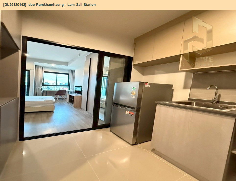 picture DL25120142 Condo for rent, Ideo Ramkhamhaeng - Lam Sali Station near ARL Hua Mak, ready to move in, call urgently 0638692663 LineID @534wlwof - 8/10