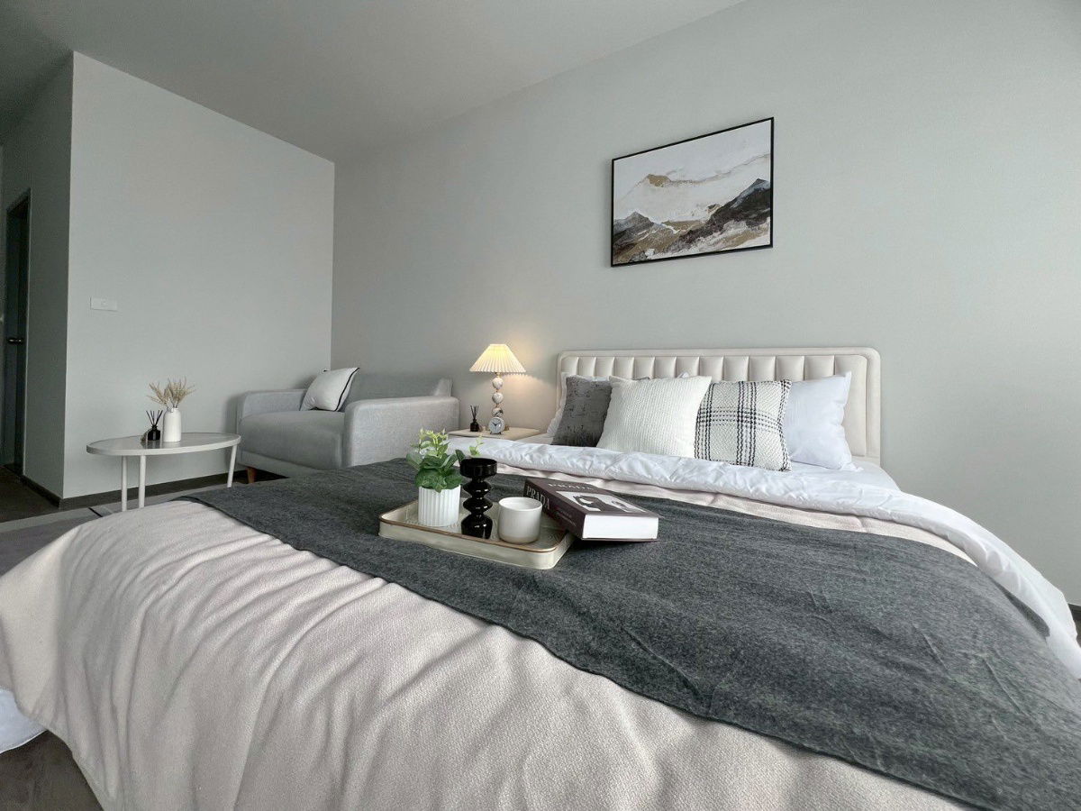 รูป P-43666 ให้เช่า คอนโด ริช พอยท์ @ บีทีเอส วุฒากาศ , Talat Phlu, Thon Buri, Bangkok พร้อมอยู่ ราคาถูก Line Id @easythaihome 085-592-2897 - รูปที่ 1/15