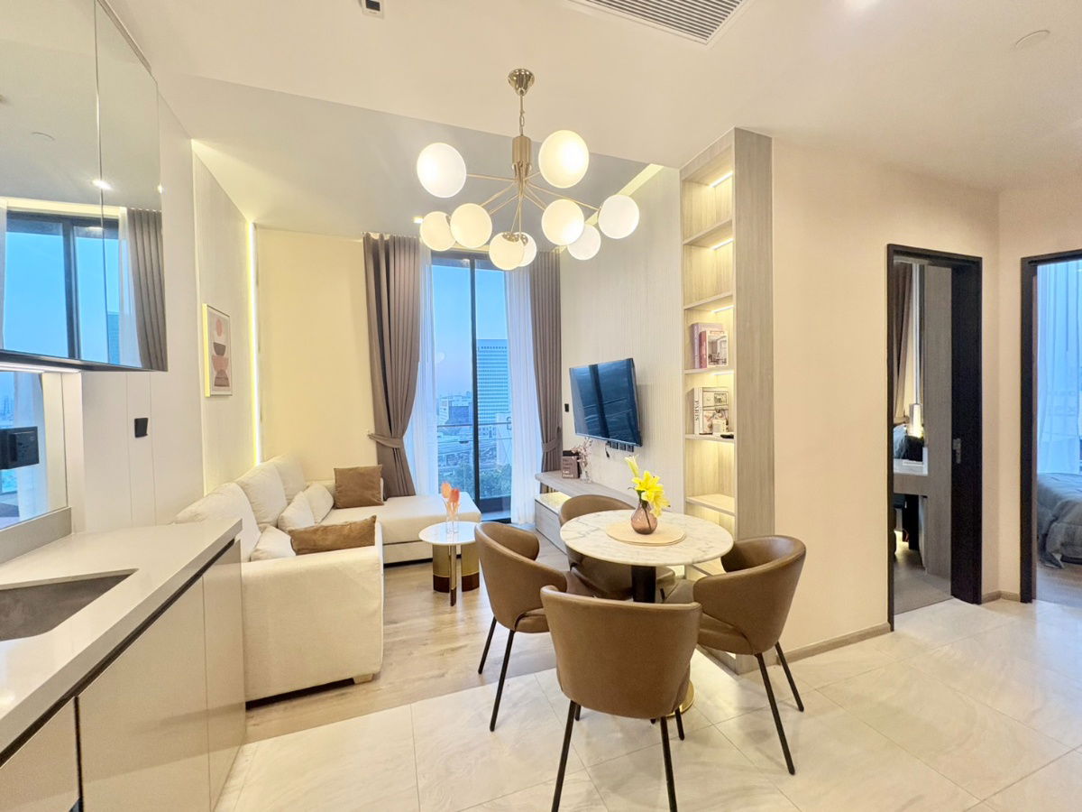 รูป ✨🦄 Ready to move 🦄✨ The Crest Park Residences ห้องสวย✨ วิวฝั่ง central ladprao เฟอร์ครบจบในที่เดียว โทร 096-2493698 (TCR0073) - รูปที่ 2/18