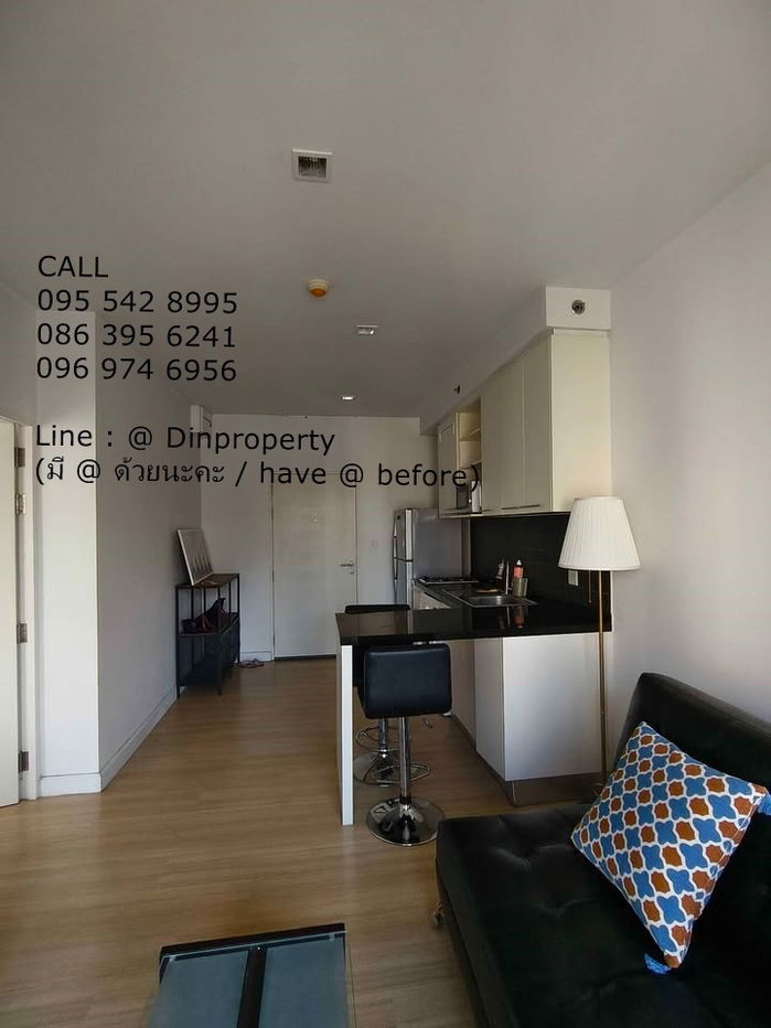 รูป  ให้เช่า Seed Mingle 1 ห้องนอน  ใกล้  BTS ศาลาแดง ,BTS ช่องนนทรี , MRT ลุมพินี - รูปที่ 5/7