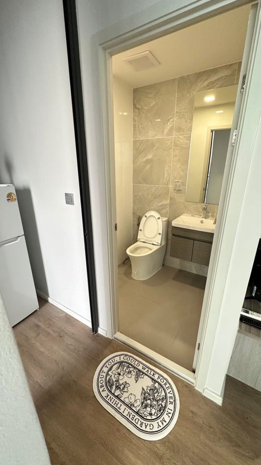 picture For rent 🔥 Modiz Rhyme Ramkhamhaeng 🔥 Near MRT, only 80 meters, fully furnished and equipped with appliances. - 5/8