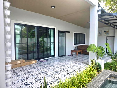 เช่าบ้านเดี่ยว ม.พายัพวิทยาเขตแม่คาว : ให้เช่า บ้านพูลวิลล่า นอกโครงการ ใกล้ 7-11 ท่ารั้ว 300ม.