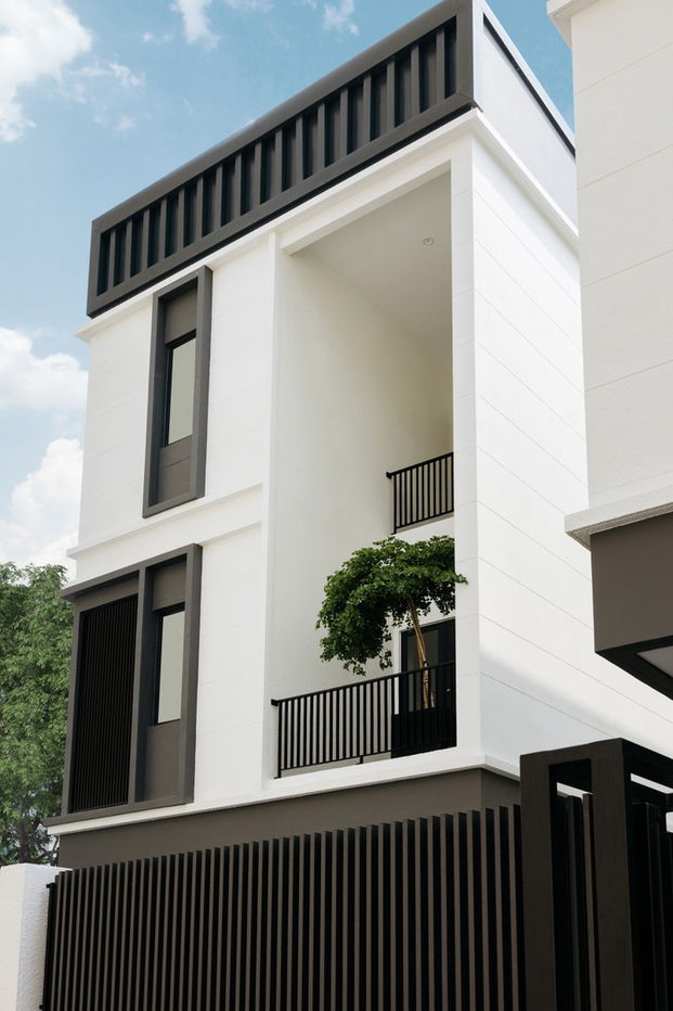 รูป ขาย บ้านใหม่ มือหนึ่ง ใจกลางเมืองทองธานี  แจ้งวัฒนะ ใกล้ทางด่วน (800 เมตร) - รูปที่ 1/15