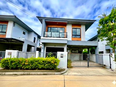 บ้านเดี่ยว รร.แย้มจาดวิชชานุสรณ์  : ขายบ้านเดี่ยว Sena Park Ville รามอินทรา – วงแหวน บ้านพร้อมอยู่ ทำเลดี โครงการคุณภาพจาก Sena Development
