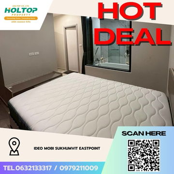 #Z3472💥 031268 🔥ให้เช่าคอนโด Ideo Mobi Sukhumvit Eastpoint