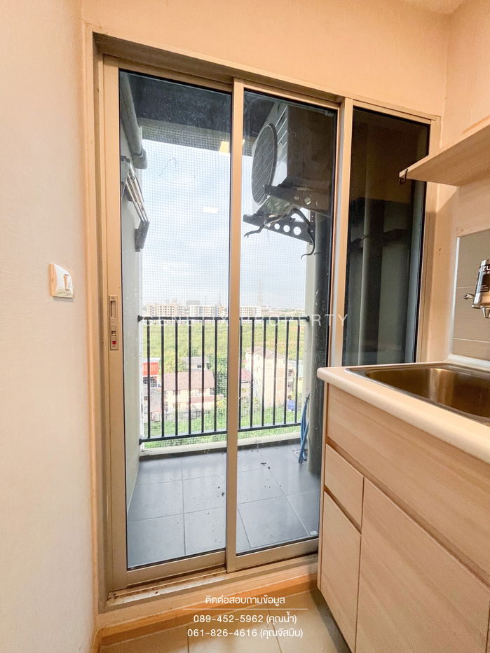 รูป 🚨 ขายถูกมาก!! Plum Alive 2 คอนโดใกล้ ม.กรุงเทพ 💥ราคา 1.39 ลบ. ฟรีโอน💥เป็นเฟสที่มี 7-11 ห้องเจ้าของอยู่เอง ขายพร้อมเฟอร์และเครื่องใช้ไฟฟ้า - รูปที่ 9/15