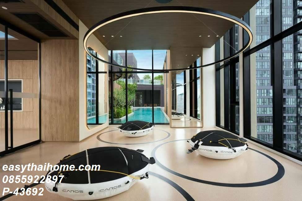 รูป P-43692 ให้เช่า คอนโด นิว ดิสทริค อาร์ไนน์ พระราม 9 แขวงห้วยขวาง เขตห้วยขวางกรุงเทพมหานคร พร้อมอยู่ ราคาถูก Line Id: @easythaihome 085-592-2897 - รูปที่ 4/17