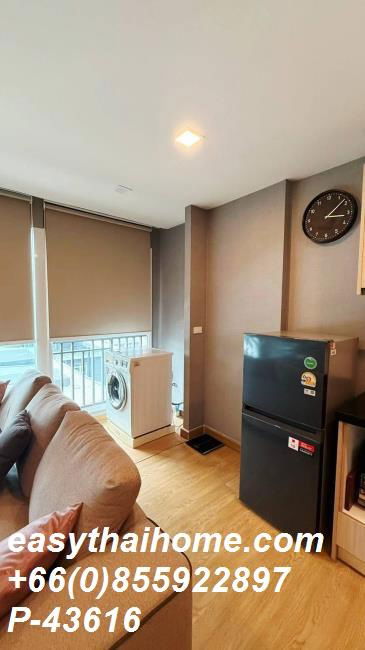 รูป P-43616 ให้เช่า คอนโด เดอะ ไลท์ นิวยอร์ค , Phra Khanong Tai, Phra Khanong, Bangkok พร้อมอยู่ ราคาถูก Line Id @easythaihome 085-592-2897 - รูปที่ 12/14