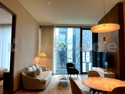 คอนโดให้เช่า : ▚ LE105ツ สำหรับเช่า Scope Langsuan 1 Bed 83.68 ตร.ม.!! ⭐ RARE ITEM ห้องโคตรหรู เฟอร์ฯ แบรนด์ดังระดับโลก 190k