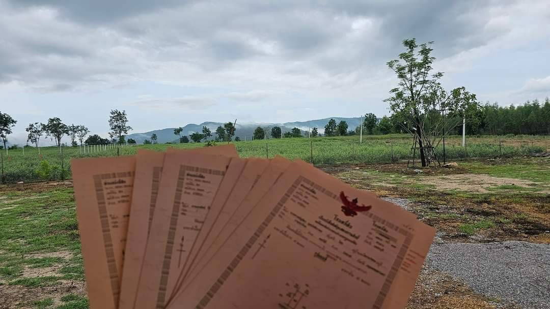 รูป ผ่อนตรงโครงการฟรีดอกไม่เช็คเครดิตเขาลูกโตๆใกล้แม่น้ำเพชร2กมเขื่อนแก่งกระจาน25นาที100ตรว399999ทำสัญญา40000ต.ท่ารวกท่ายางเพชรบุรี - รูปที่ 19/23