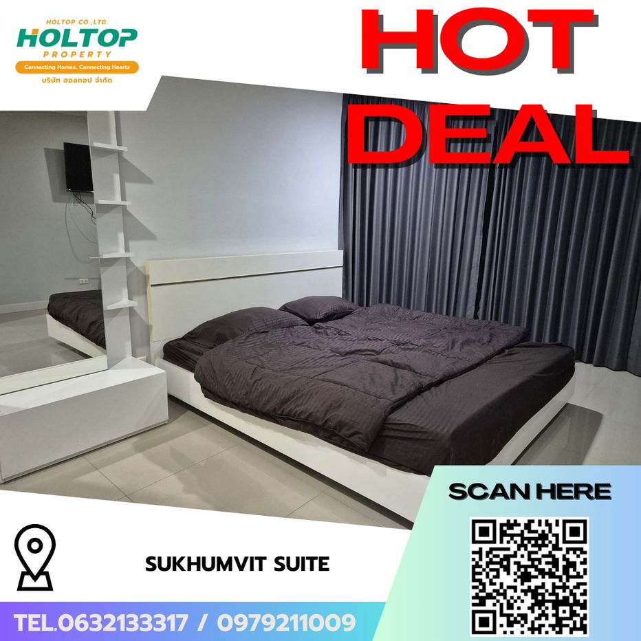 รูป #R8018  🎉 041268 ให้เช่าคอนโด Sukhumvit Suite  - รูปที่ 2/13