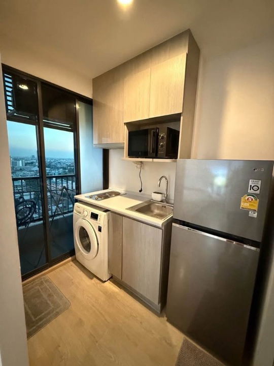 รูป ให้เช่า ไอดีโอ สาทร - ท่าพระ มีเฟอร์นิเจอร์+เครื่องใช้ไฟฟ้าครบ - รูปที่ 5/5