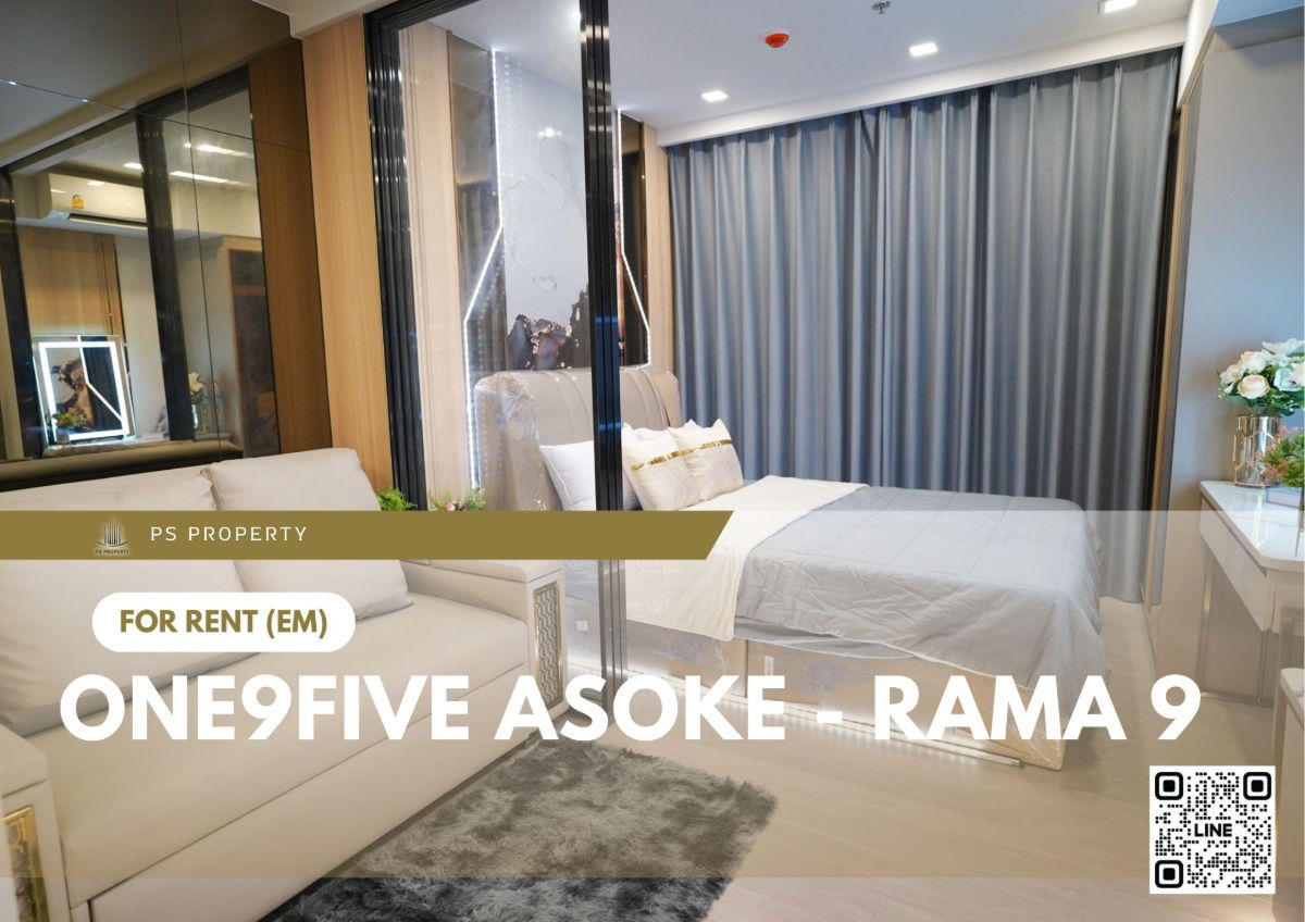 picture For rent ✨ One9Five Asoke - Rama 9 ✨ Fully furnished and equipped, near MRT Rama 9 - 1/9
