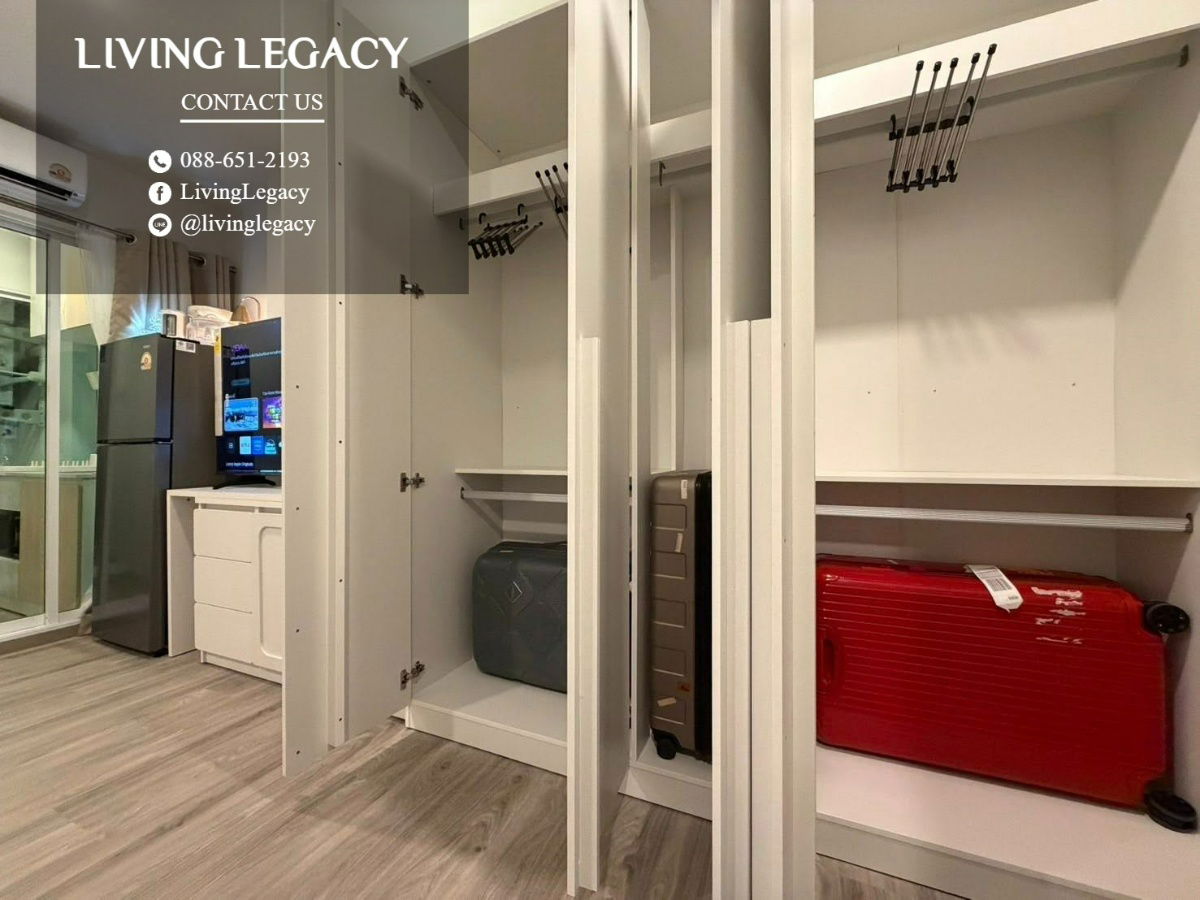 picture T6QA4X Condo For Rent Regent Home Bangna 28 Sq.M. Floor 26 Building A line id : @livinglegacy - 3/6