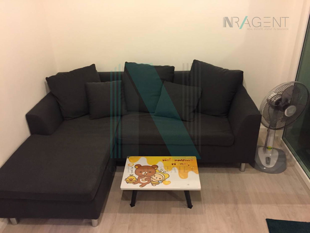 picture ðš For Rent Condo ASPIRE SATHORN - THAPRA Building 1, Floor 8,1 bed room, Room size 31 sqm - 5/8