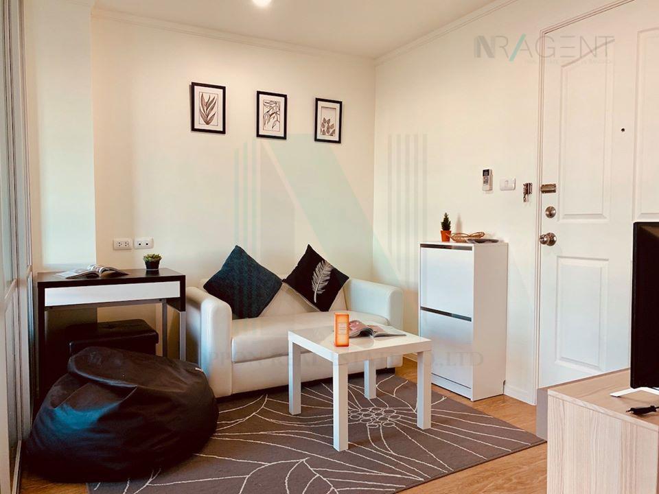 picture 🎊 For Rent Condo LUMPINI VILLE LASALLE - BEARING Building B, Floor 4,1 bed room, Room size 26.00 sqm - 1/8