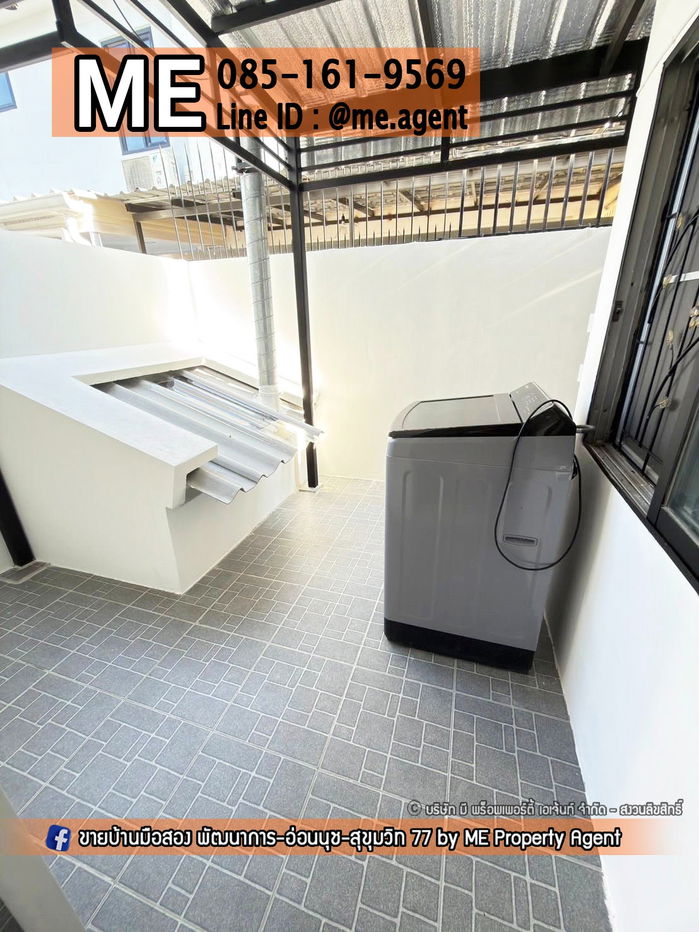 รูป ให้เช่า ทาวน์โฮม 4 ชั้น ซิตี้พาร์ค พัฒนาการ 38 พร้อมเฟอร์ เข้าอยู่ได้เลย เดินทางสะดวก ใกล้เอกมัย-ทองหล่อ-สุขุมมวิท โทร 064-954-9619 (RTR17-19) - รูปที่ 14/14