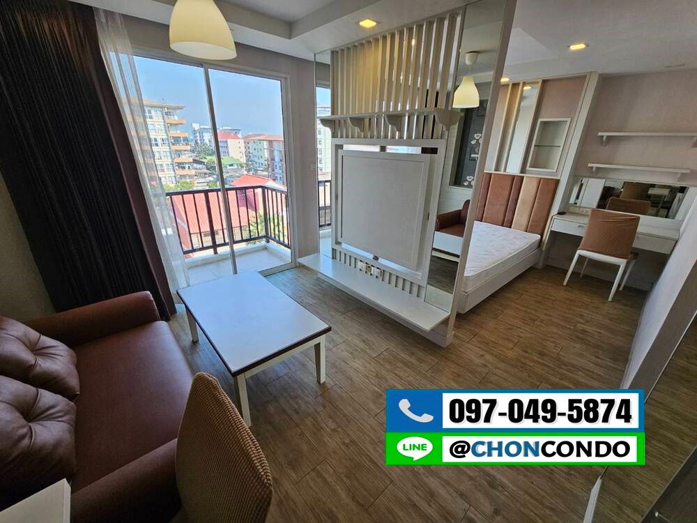 รูป Prive condo Bangsaen ชั้น5 บางแสน ชลบุรี -----------------Tel 097-049-5874 (Line: @choncondo มี@ด้วย) - รูปที่ 7/11